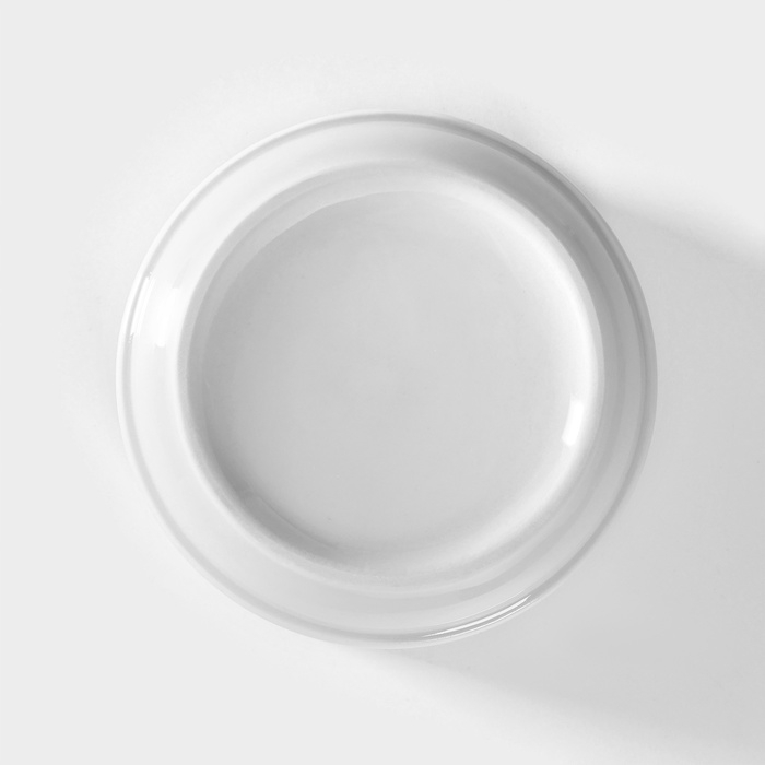 Чашка фарфоровая для бульона без ручек «Бельё», 300 мл, d=10,5 см, цвет белый Чашка фарфоровая для бульона без ручек «Бельё», 300 мл, d=10,5 см, цвет белый