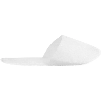 Тапочки одноразовые Антикризисные Ультра с закрытым мысом,белые №1,250шт/уп