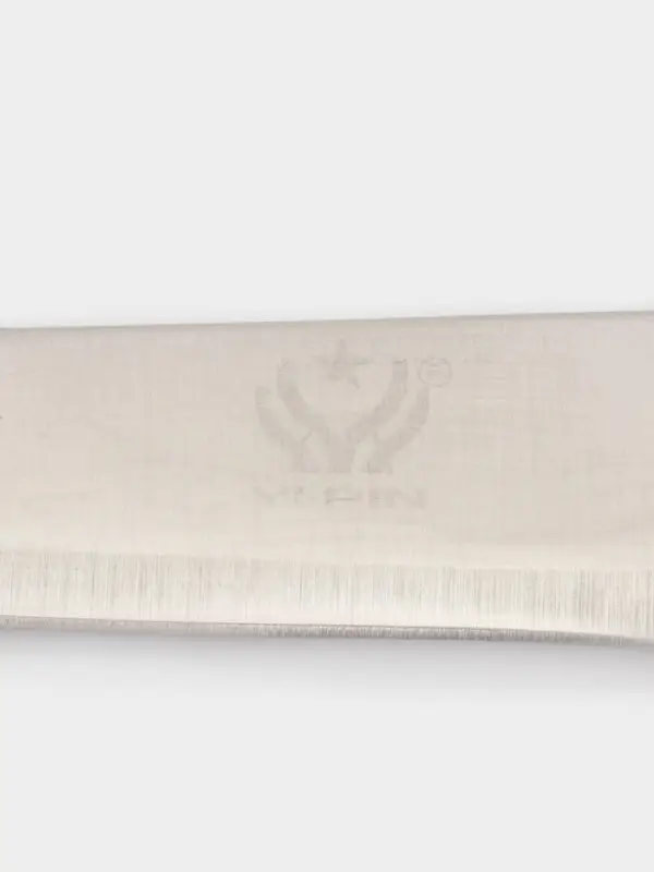 Набор кухонных ножей &laquo;Энеолит&raquo;, 3 предмета: лезвие 8.5 см, 15 см, 17 см, чёрный