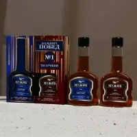 Подарочный набор косметики «Больших побед!», гель для душа и шампунь для волос во флаконах коньяка, 2 х 250 мл, HARD LINE