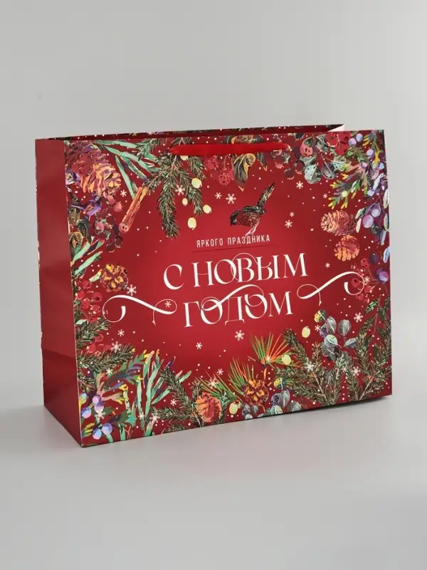 Пакет &laquo;Новогодняя сказка&raquo;, XL 49&times;40&times;19 см