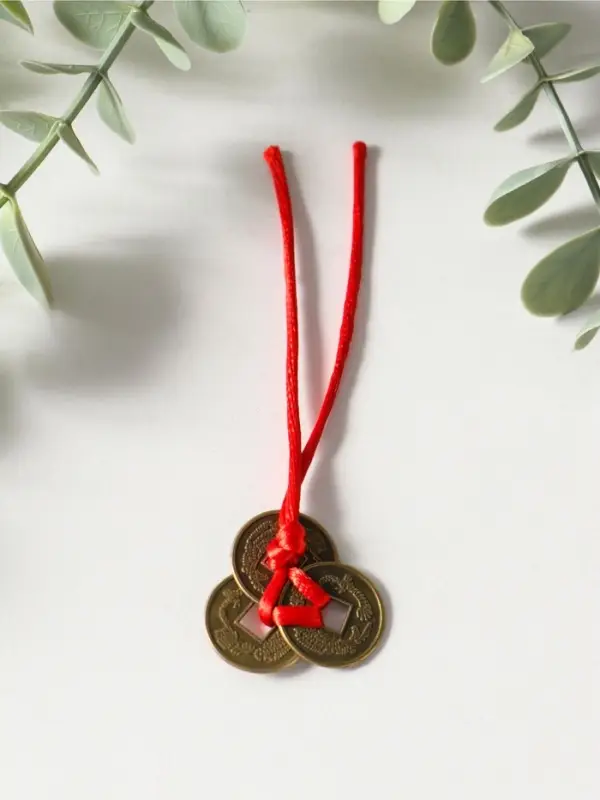 Подвеска 3 монеты денежные, d=2 см, под бронзу