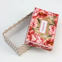 Набор подарочных коробок 10 в 1 Flowers, 32.5&times;20&times;12.5 - 12&times;7&times;4 см