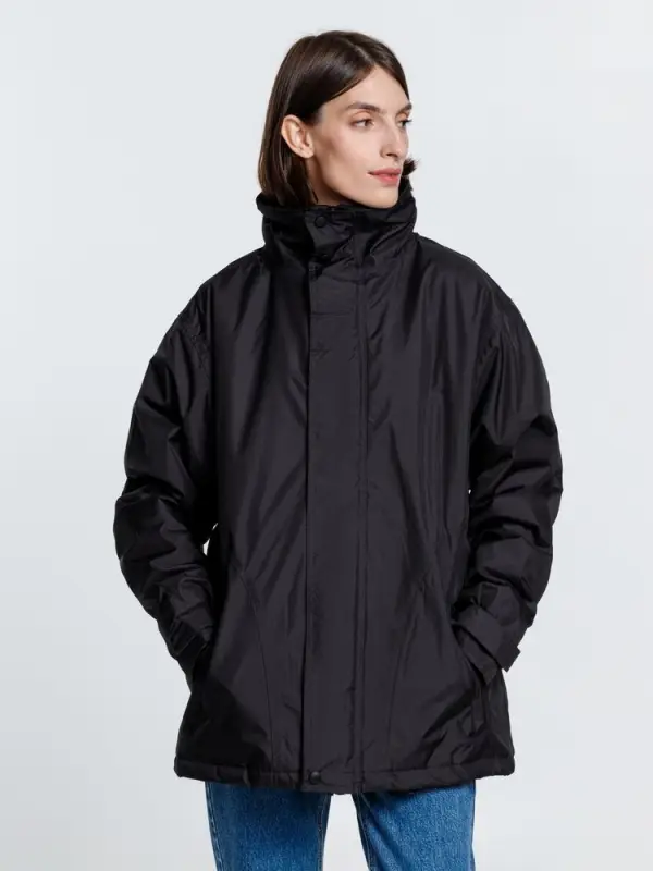 Парка унисекс Liubliana, черная, размер L