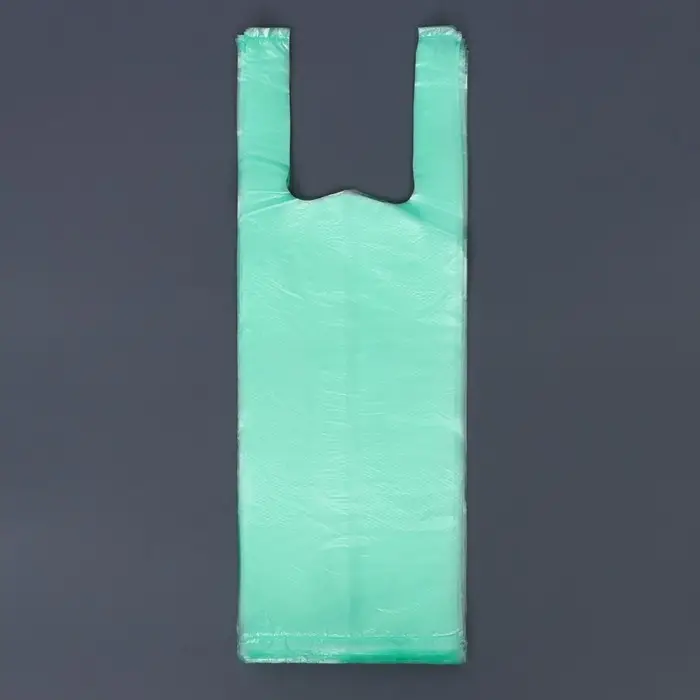 БИО Пакет Майка для уборки за собакой 12 х 36 см 8 мкм, 50 шт, зелёный