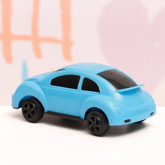 Машинка пластмассовая «Жук», 11×6×4 см, МИКС Машинка пластмассовая «Жук», 11×6×4 см, МИКС