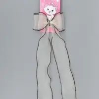 Бант для волос на заколке шоколадный, Коты аристократы Бант для волос на заколке шоколадный, Коты аристократы