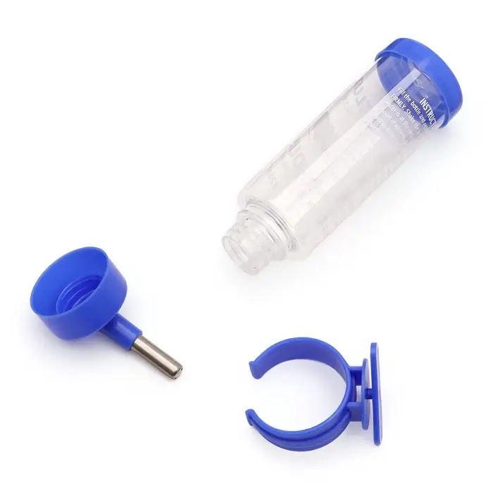 Поилка для грызунов 125 мл, 12.5&times;4.5 см, микс цветов