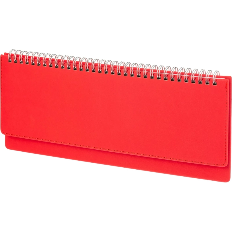 Планинг недатированный 305 х 130 мм Velvet красный 128 стр. 3-364/10