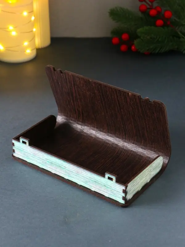 Купюрница новогодняя 1000000 $ "Я к деньгам" 18х9,5х3,5 см