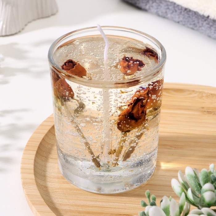 Свеча ароматическая  Свеча ароматическая "Rose", 200 гр