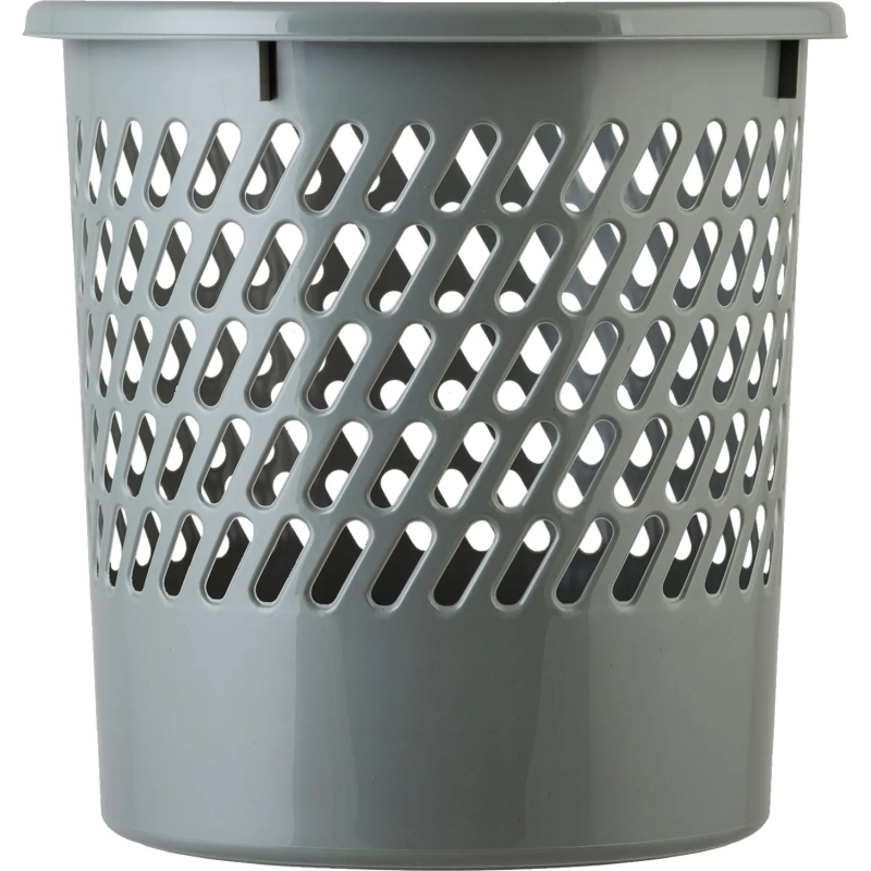 Корзина для мусора офисная 10л пластик в ассортименте