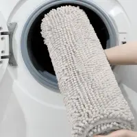 Коврик для дома LaDо́m, букли, плотность 1100 г, 50&times;80 см, серый