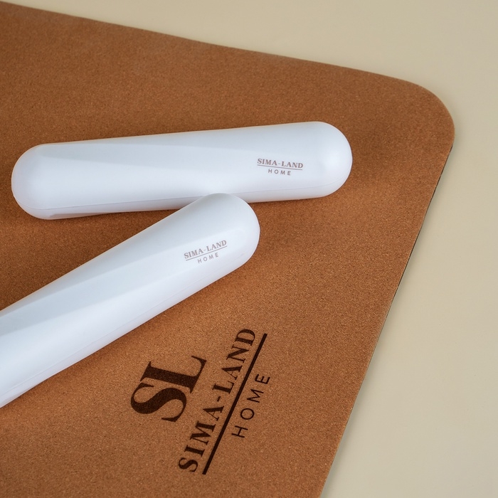 Гантели Sima-Land Home, 2 шт., 1 кг, цвет белый, для универсального отягощения Гантели Sima-Land Home, 2 шт., 1 кг, цвет белый, для универсального отягощения