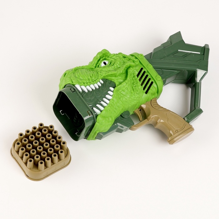 Генератор мыльных пузырей «Динозавр», 17,5×10×31 см