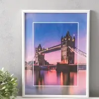 Набор фоторамок для фото 30&times;40 см Vivo, 3 шт., (пластиковый экран), белый