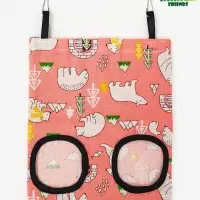 Сенник - кормушка для грызунов, подвесной, 29 х 25 см, розовый