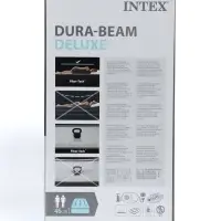 Кровать надувная QUEEN ULTRA с изголовьем 236&times;152&times;86 см, со встроенным насосом, 64450ND INTEX