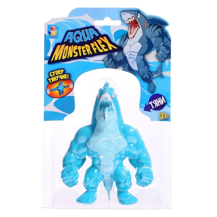 Тянущаяся фигурка Monster flex Aqua, 14 см, 14 видов, МИКС Тянущаяся фигурка Monster flex Aqua, 14 см, 14 видов, МИКС