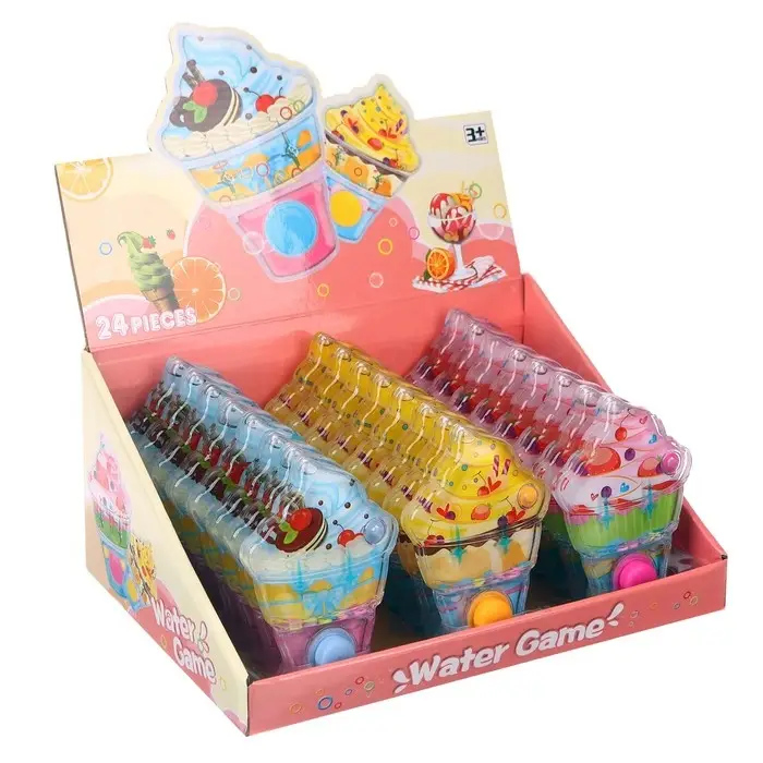 Водная игра с колечками «Мороженое», цвета МИКС Водная игра с колечками «Мороженое», цвета МИКС