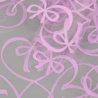 Пленка для цветов "Бантики", св. сиреневая, 0,6 х 9.3&plusmn;5% м, 40 мкм, 200 гр