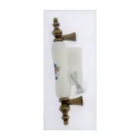 Ручка-скоба CAPPIO FLOWER Ceramics 016, м/о 76 мм, цвет бронза