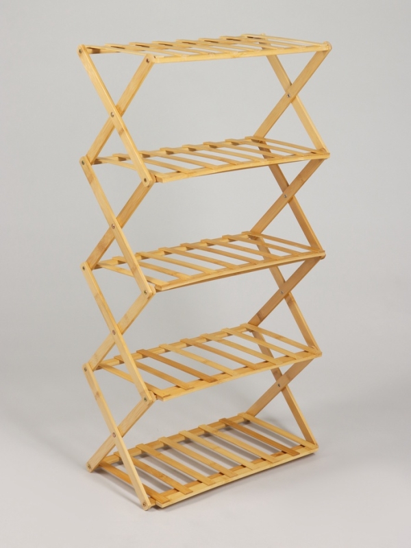 Подставка для цветов Greengo, 5 полок, 50 × 25 × 89 см, напольная, бамбук Подставка для цветов Greengo, 5 полок, 50 × 25 × 89 см, напольная, бамбук