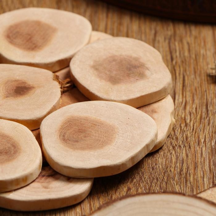 Подставка под горячее «Классика», D=15 см, можжевельник Подставка под горячее «Классика», D=15 см, можжевельник