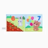 Книжка-шуршалка Крошка Я &laquo;Веселые цифры&raquo;, 12&times;12 см