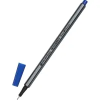 Ручка капиллярная BrunoVisconti. Basic FINELINER, синий стержень, узел 0.4 мм