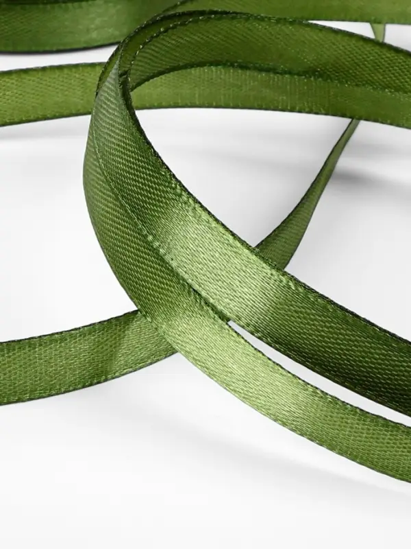 Лента атласная, 10 мм, 23±1 м, насыщенно-зелёная №113 Лента атласная, 10 мм, 23±1 м, насыщенно-зелёная №113