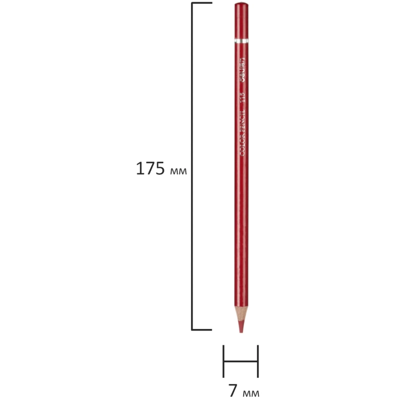 Карандаши цветные Deli липа 24 цв/наб мет.кор. 6565