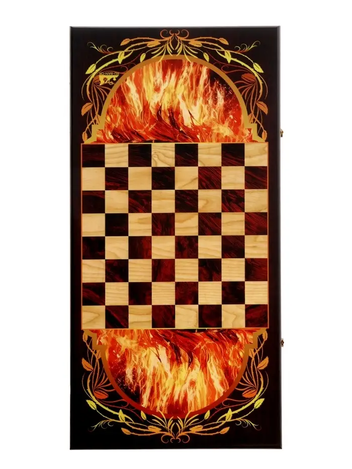 Нарды деревянные Огненная лошадь Нарды деревянные Огненная лошадь