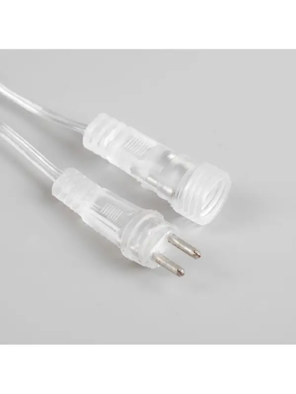 Гирлянда &laquo;Сосульки&raquo; 2.5&times;0.5 м, IP65, прозрачная нить, 288 LED, свечение белое с эффектом стекания, 12 В