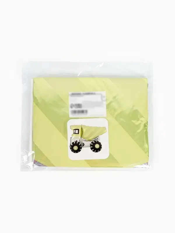 Воздушный шар фольгированный 25" 3D &laquo;Зеленый камаз&raquo;, под воздух