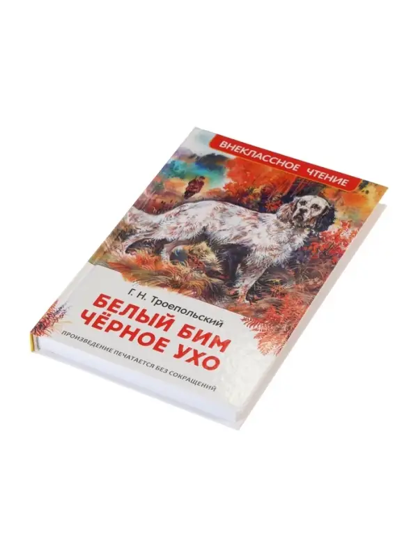 Книга детская для внеклассного чтения &laquo;Белый Бим Чёрное ухо&raquo;, Троепольский Г.Н.