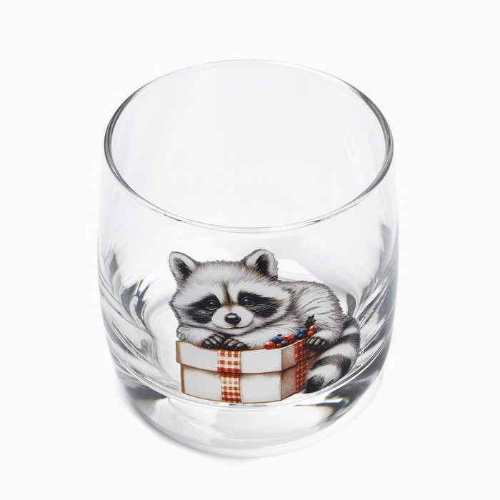 Новый год. Стакан «Енотик», 310 мл