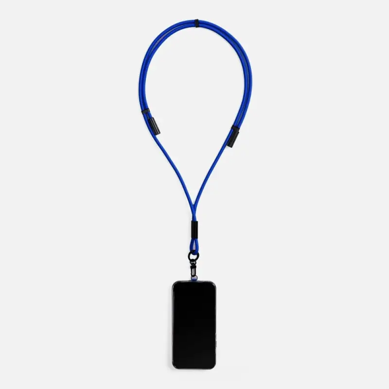 Кабель-ланьярд energyFlex Power Delivery 60 Вт, темно-синий