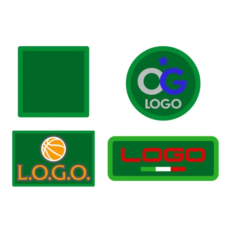 Шеврон из габардина Gabo S, зеленый Шеврон из габардина Gabo S, зеленый