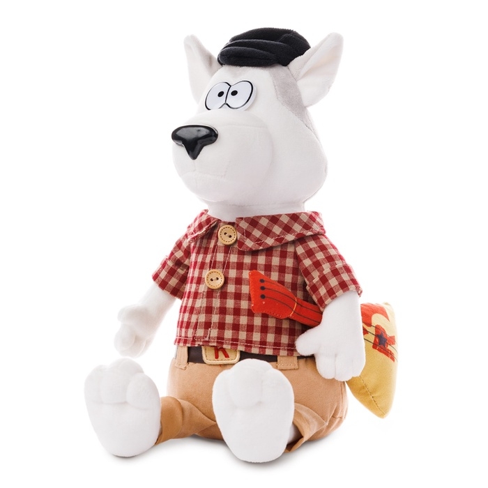 Мягкая игрушка  Мягкая игрушка "Собака Лайка с балалайкой", 24 см MT-MRT04202102-24