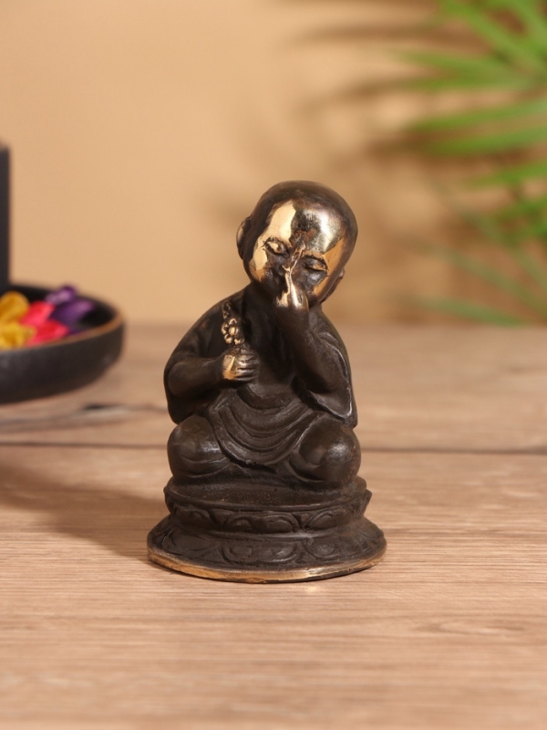 Сувенир бронза Сувенир бронза "Монах" 6х6х9 см