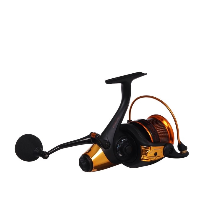 Катушка б/ин с бейтранером  Катушка б/ин с бейтранером "Волжанка" Карп Мастер 5000, 5+1 подшиник, 5.2:1