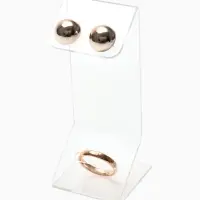 Подставка под серьги, кольцо, 4&times;4&times;10 см, оргстекло 1.5 мм