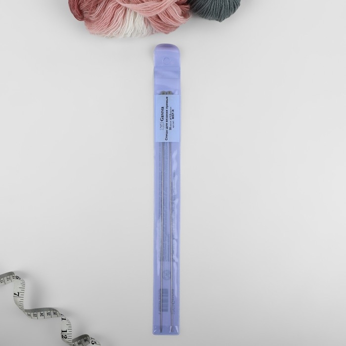 Спицы для вязания, прямые, d = 1,2 мм, 35 см, 2 шт Спицы для вязания, прямые, d = 1,2 мм, 35 см, 2 шт