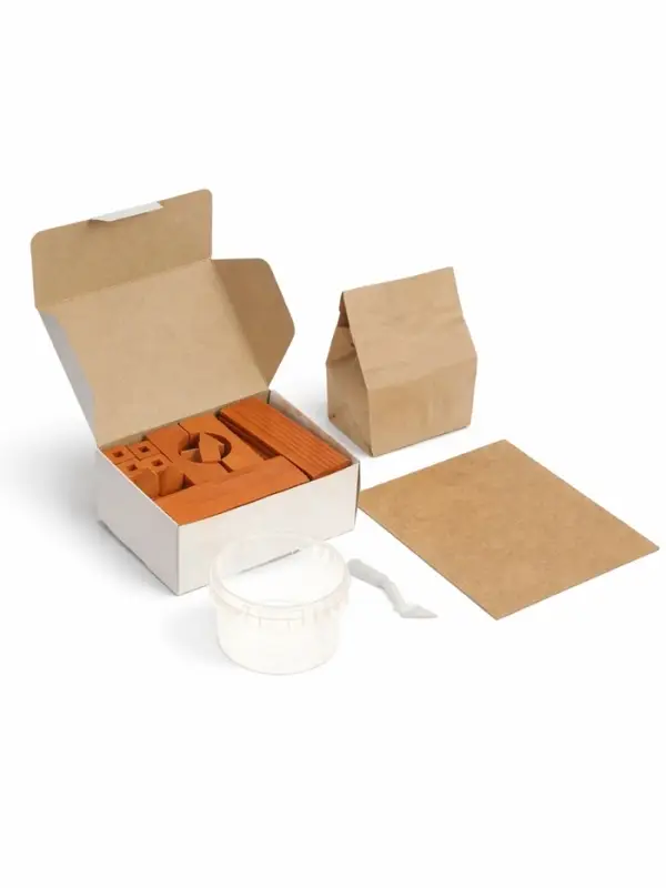 Конструктор керамический для детского творчества &laquo;Печка&raquo;, 103 детали