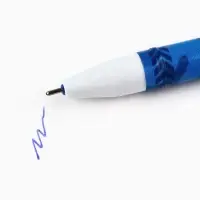 Ручка пластик пиши-стирай с колпачком "С 23 февраля", синяя паста, гелевая 0,5 мм Ручка пластик пиши-стирай с колпачком "С 23 февраля", синяя паста, гелевая 0,5 мм