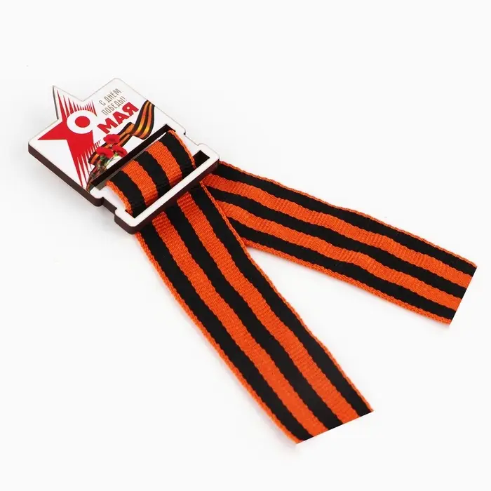 Значок-орден деревянный с георгиевской лентой «9 мая. День Победы», 3.5×5 см Значок-орден деревянный с георгиевской лентой «9 мая. День Победы», 3.5×5 см