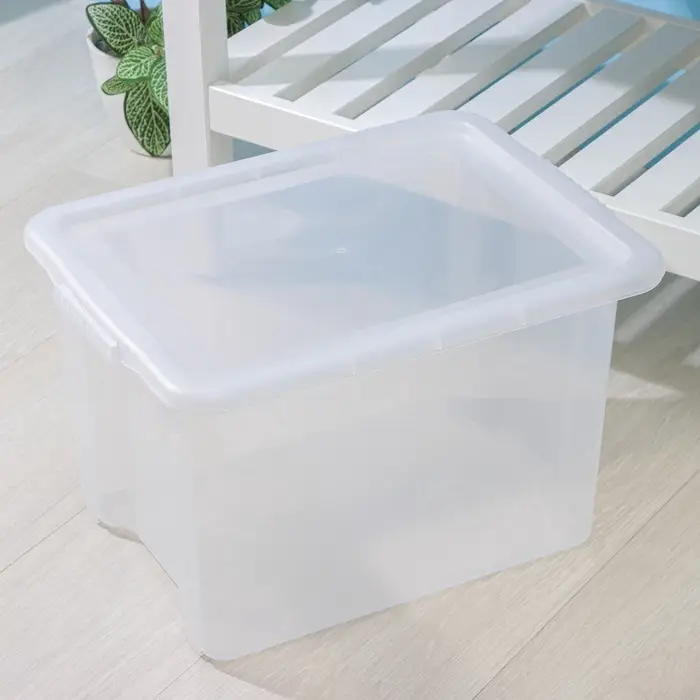 Контейнер для хранения Porter, 21 л, 43&times;32&times;27 см, с крышкой, прозрачный