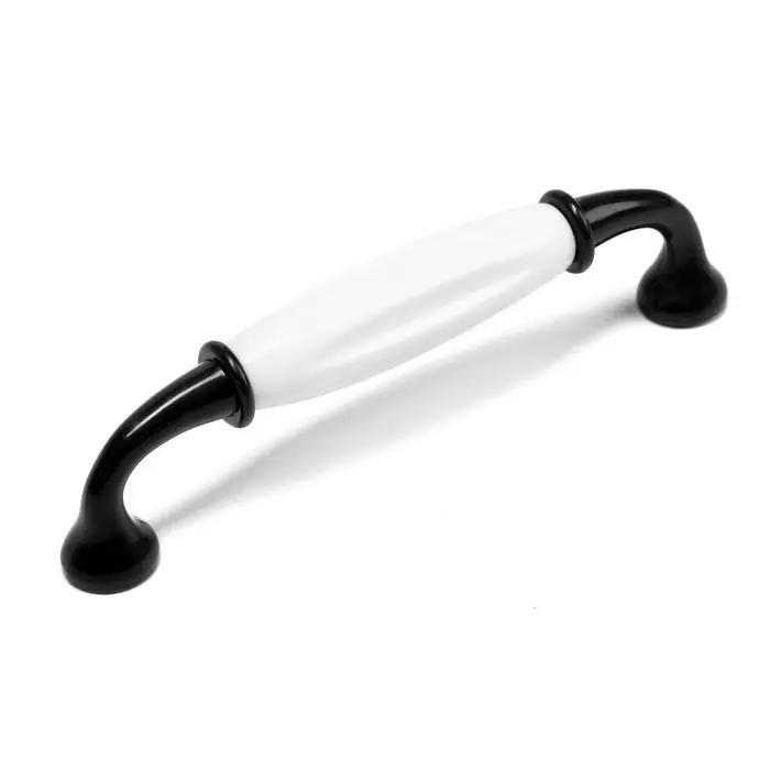 Ручка-скоба CAPPIO RSC012, пластик, м/о 128 мм, цвет черный Ручка-скоба CAPPIO RSC012, пластик, м/о 128 мм, цвет черный