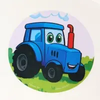 Сидение на унитаз &laquo;Трактор&raquo;, цвет белый